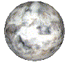Image of Spinning Grey Planet